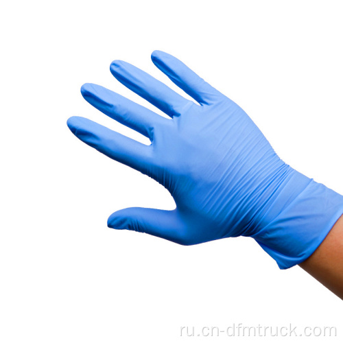 Одноразовые неопудренные медицинские нитриловые перчатки для больниц